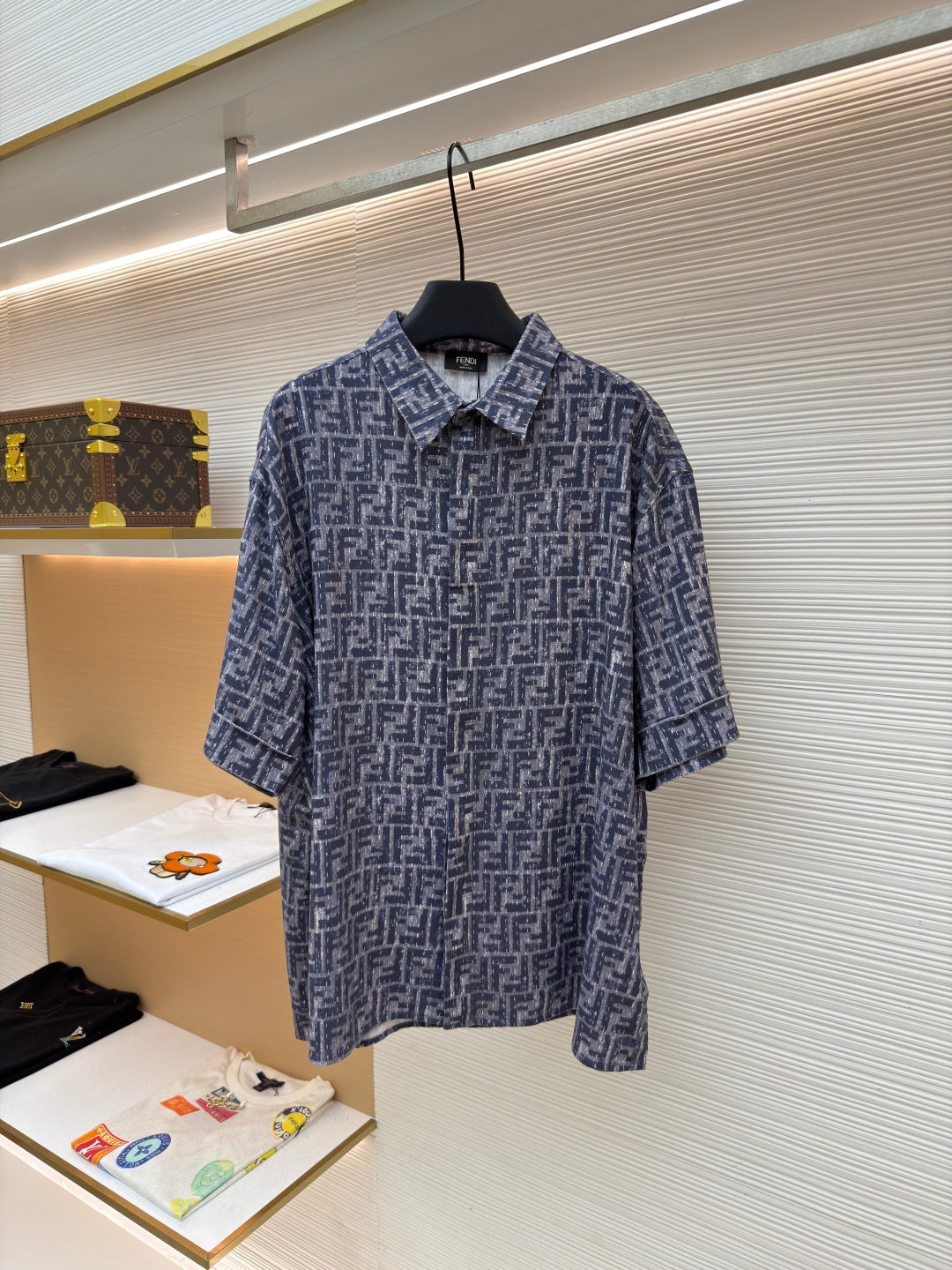 Logo Denim Shirt
