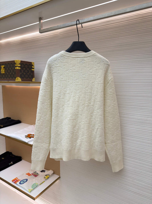 CD Logo Crewneck Sweater