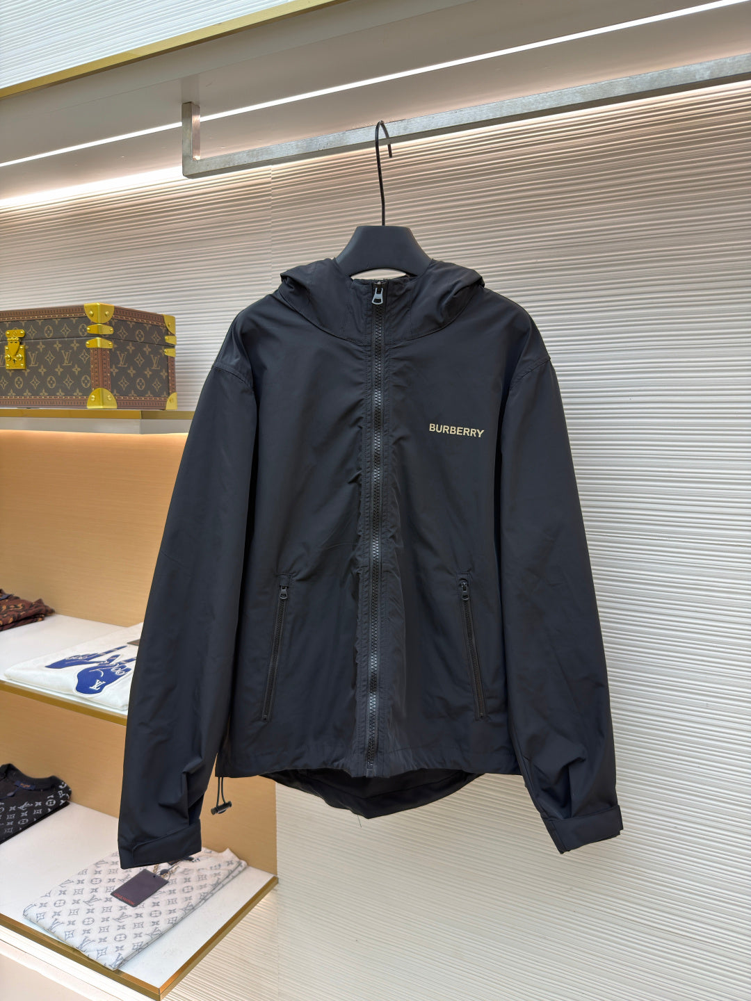 Logo Hooded Jacket