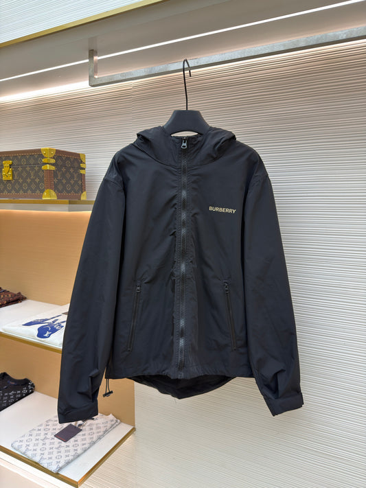 Logo Hooded Jacket