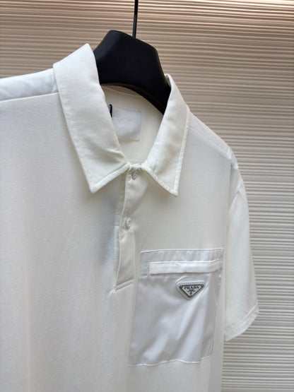 Triangle Logo Polo Shirt