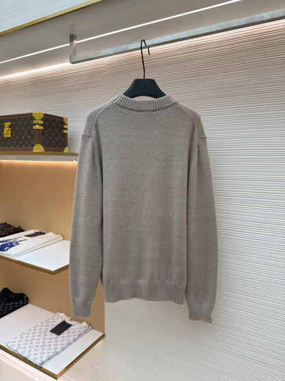 Embroidered Crewneck Sweater