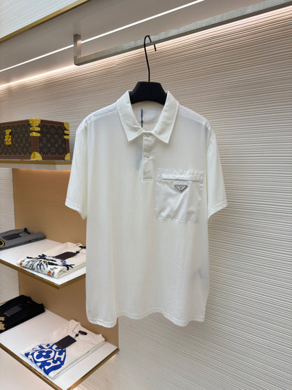 Triangle Logo Polo Shirt