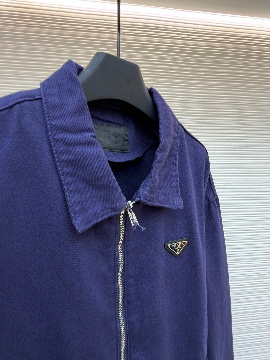 Triangle Logo Denim Jacket