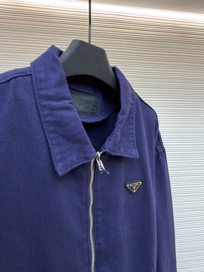 Triangle Logo Denim Jacket