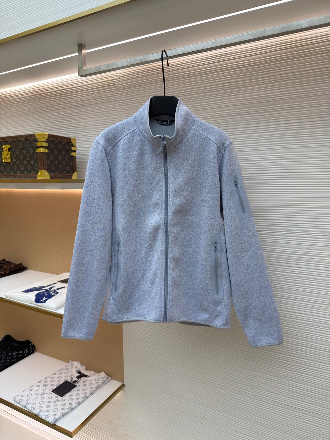 Embroidered Windbreaker Jacket