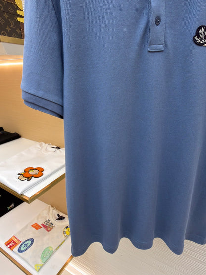 Logo Patch Polo Shirt