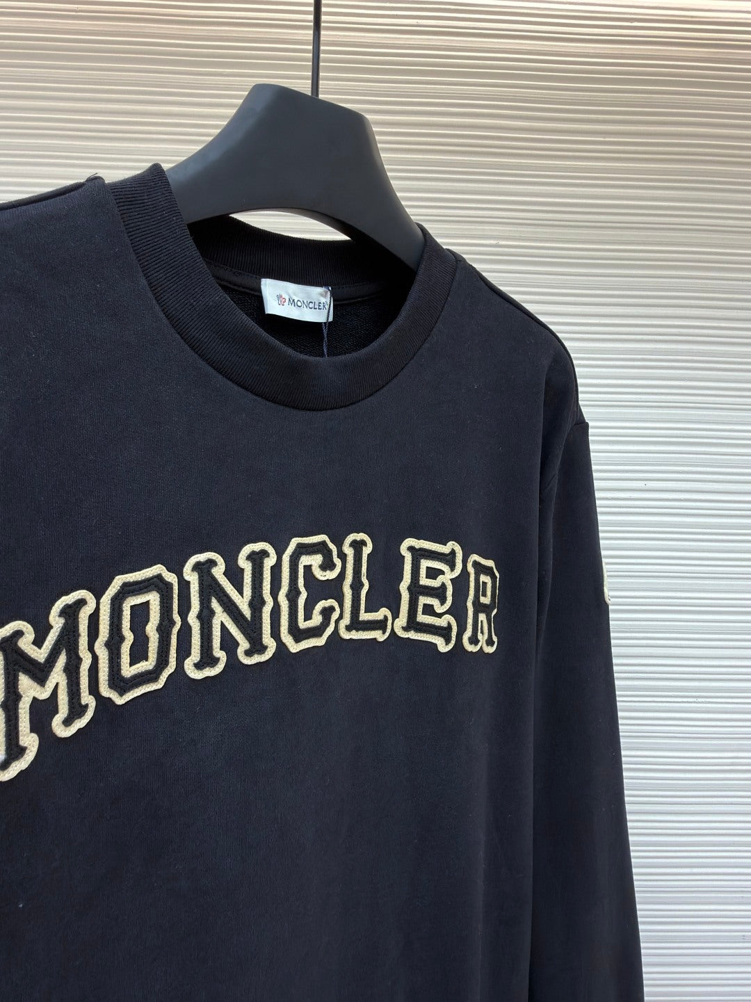 Logo Patch Crewneck Sweatshirt