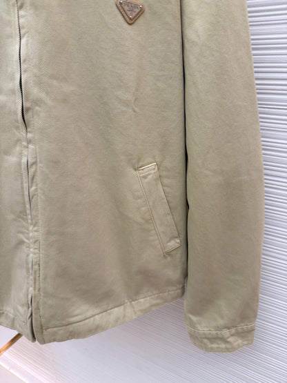 Triangle Logo Denim Jacket