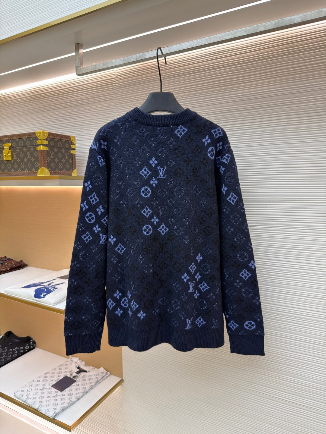LV Logo Crewneck Sweater