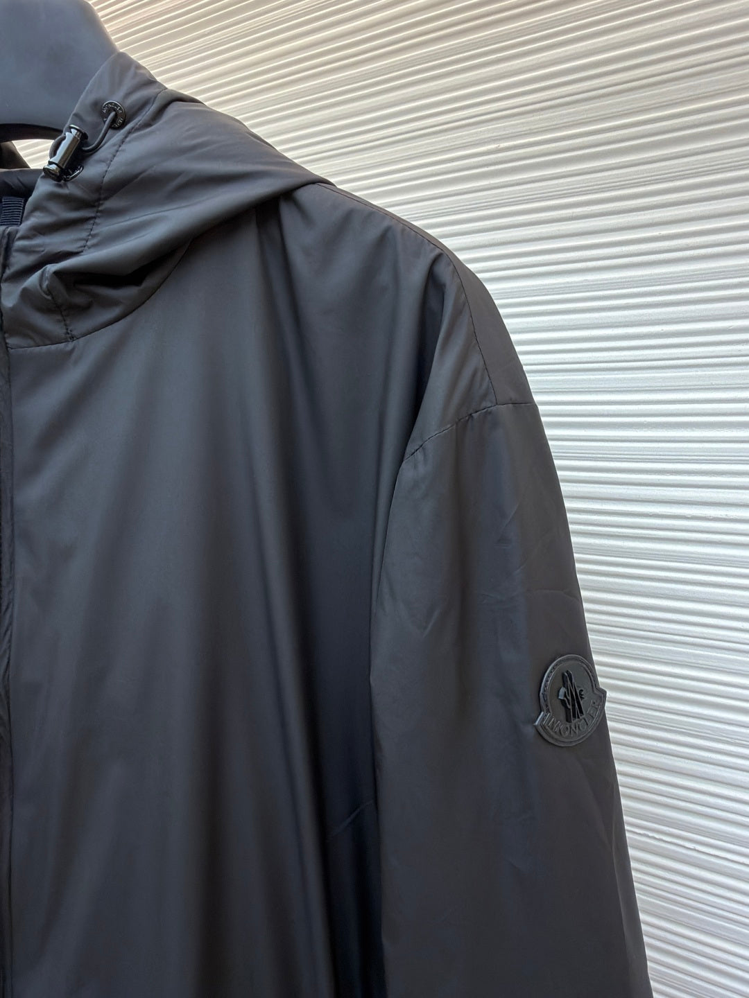 Logo Patch Hooded Jacket