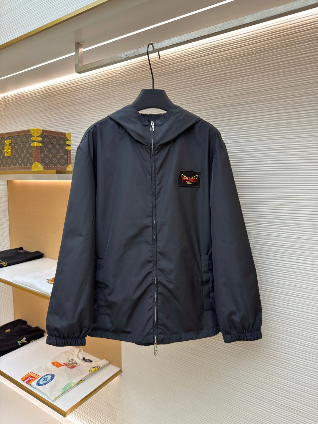 Reversible Windbreaker Jacket