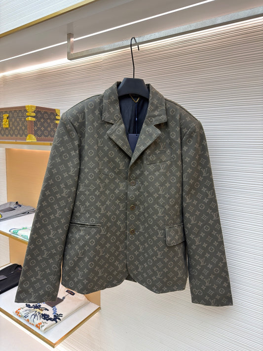 LV Logo Tailored Blazer