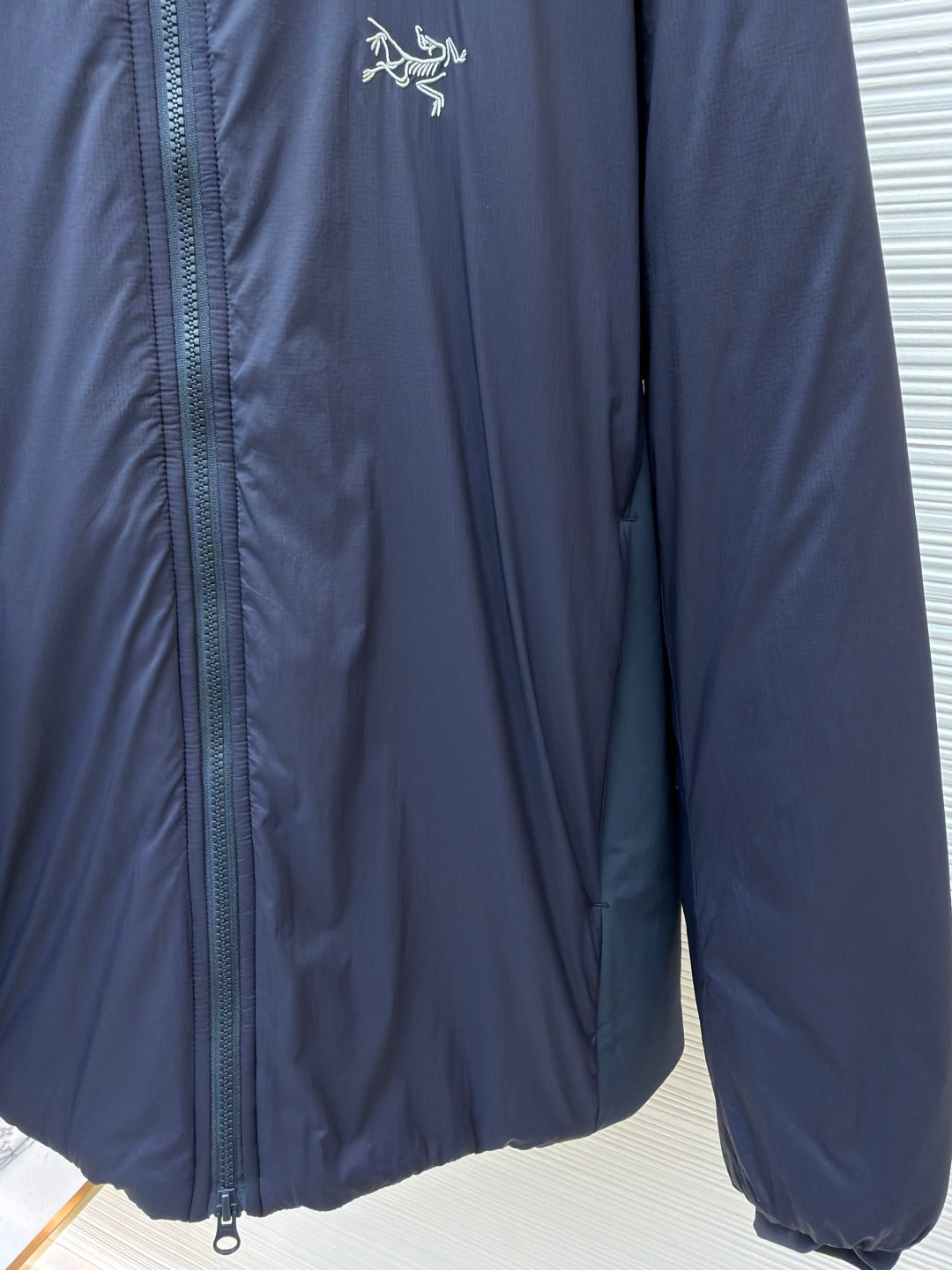 Embroidered Down Jacket