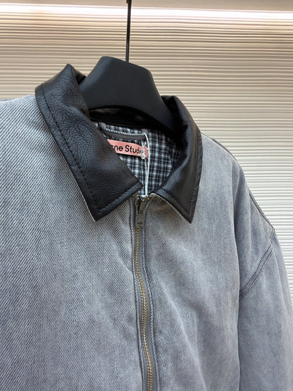 Denim Down Jacket