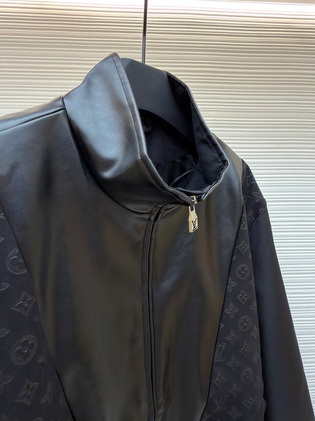 Monogram Leather Jacket