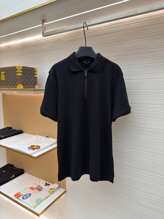 Logo Patch Polo Shirt