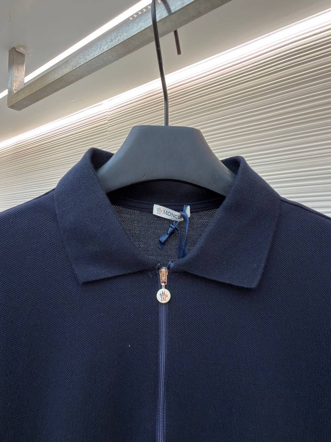 Logo Patch Zip Polo