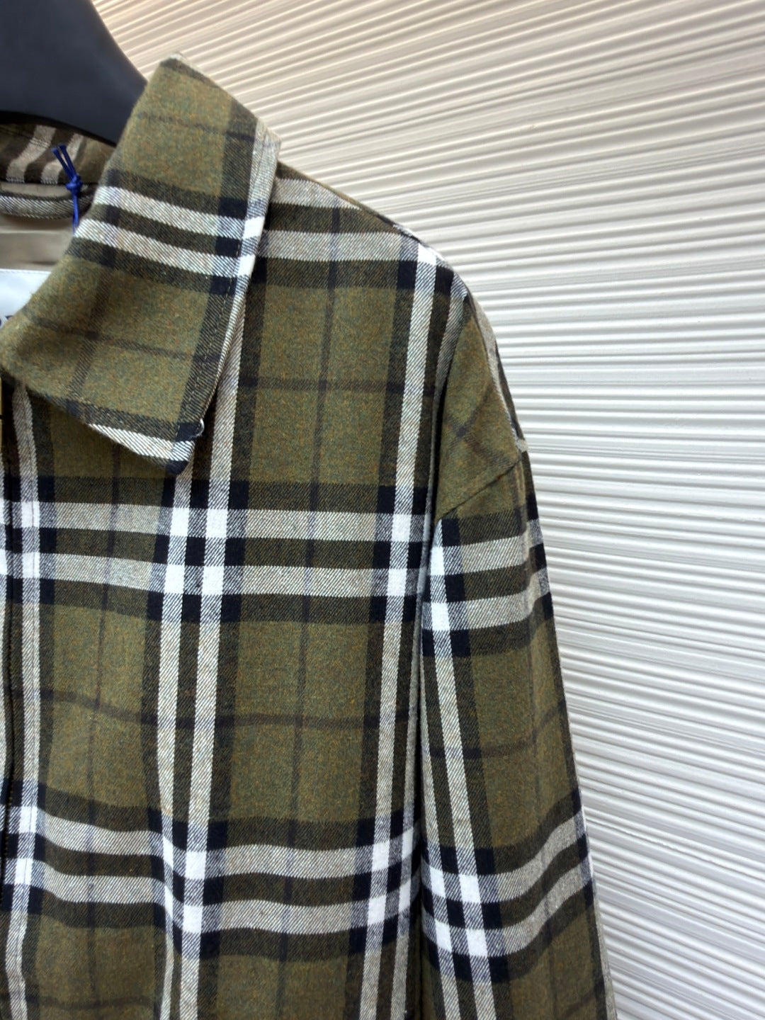 Vintage Check Cashmere Jacket