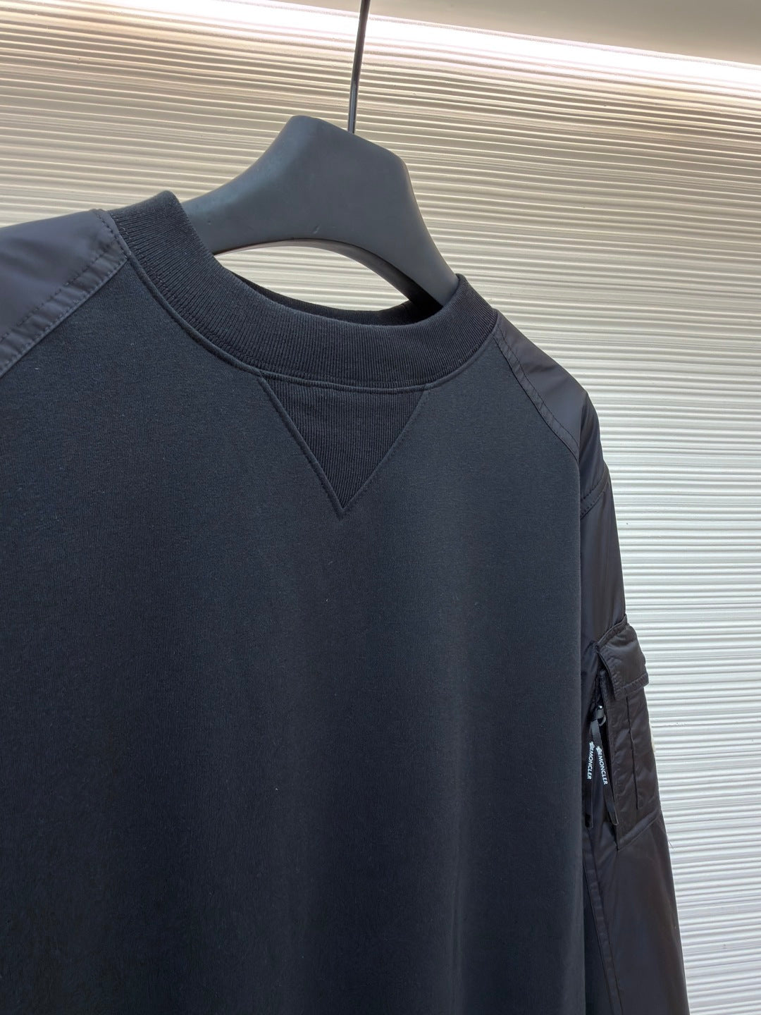 Logo Patch Crewneck Sweatshirt