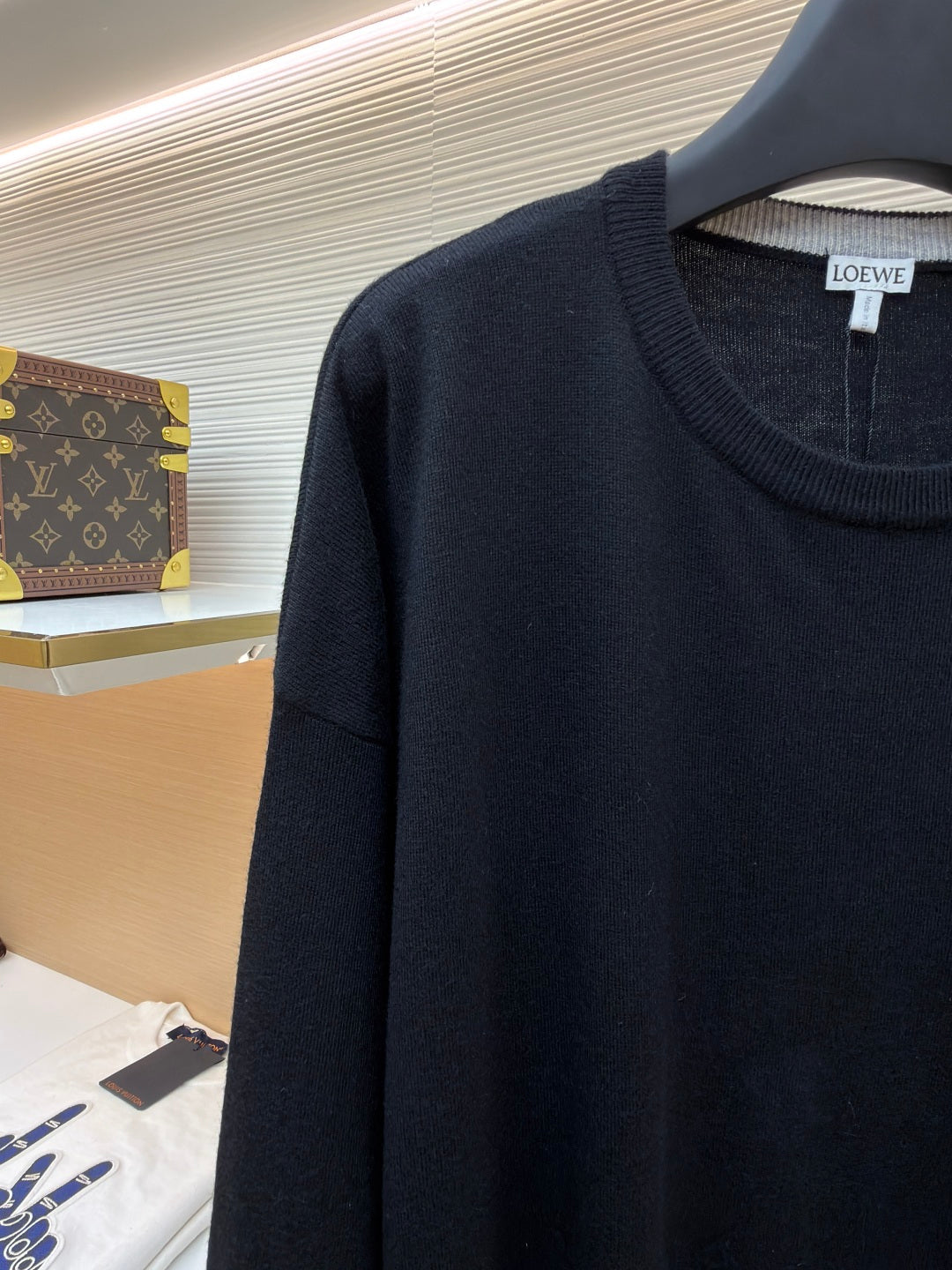 Embroidered Crewneck Sweater