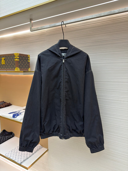 Graphic Hooded Jacket