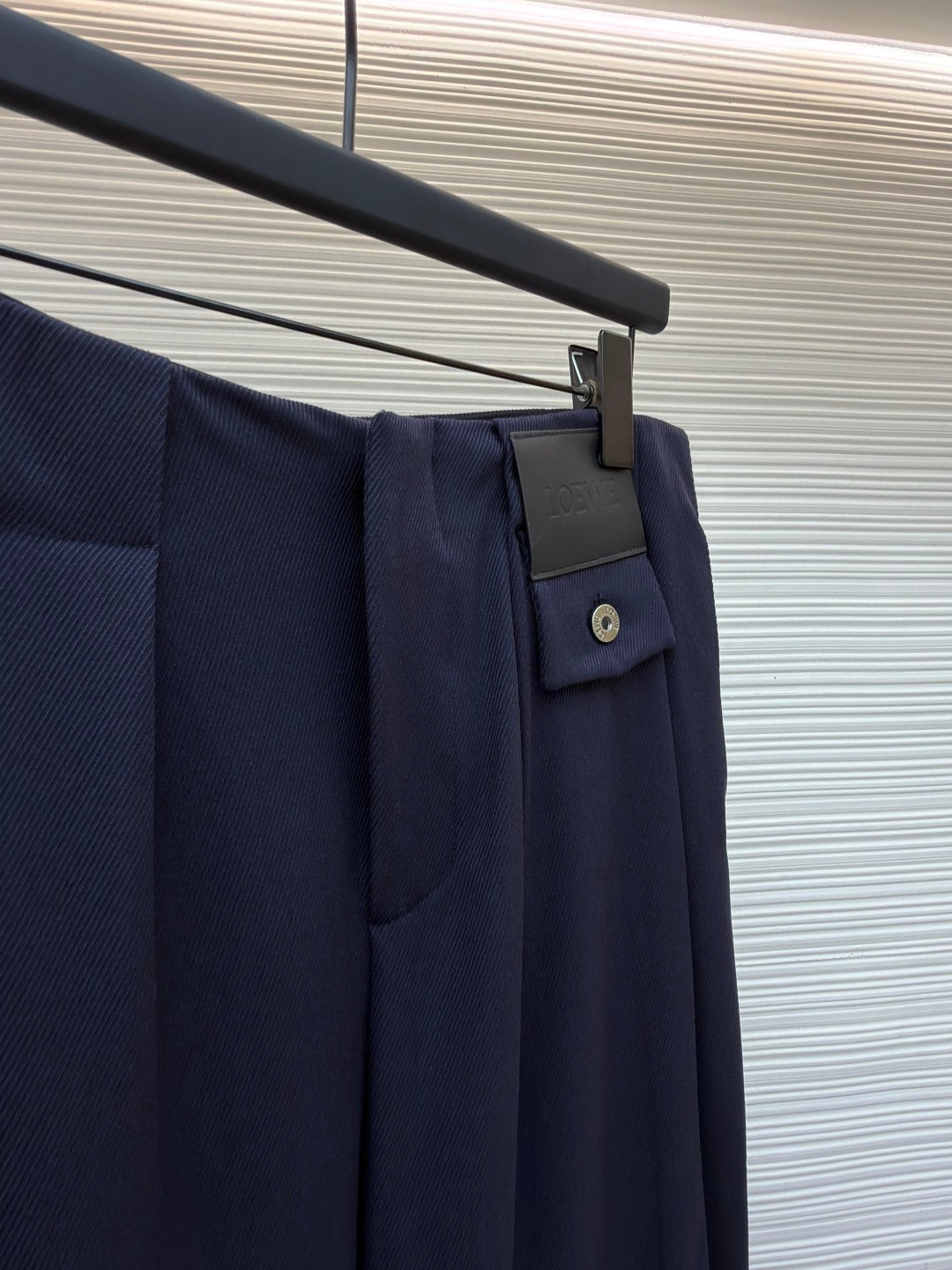 Logo Patch Relaxed Trousers