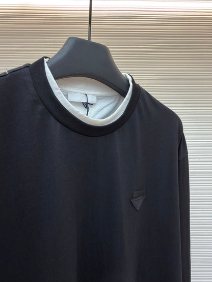 Triangle Logo Longsleeve T-Shirt