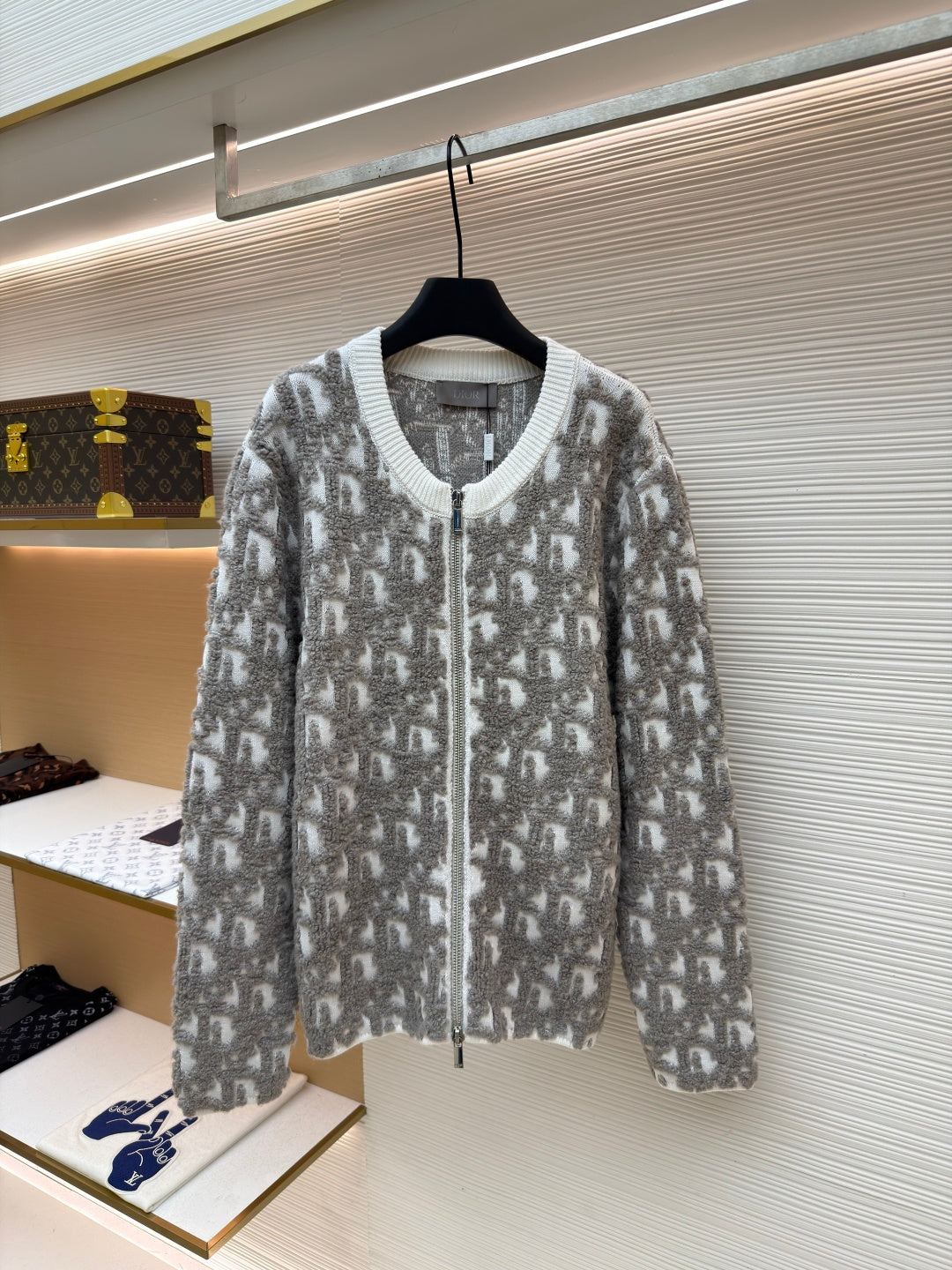 Oblique Crewneck Sweater