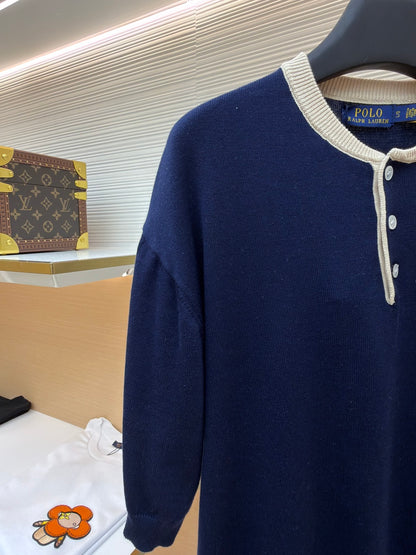 Embroidered Crewneck Sweater