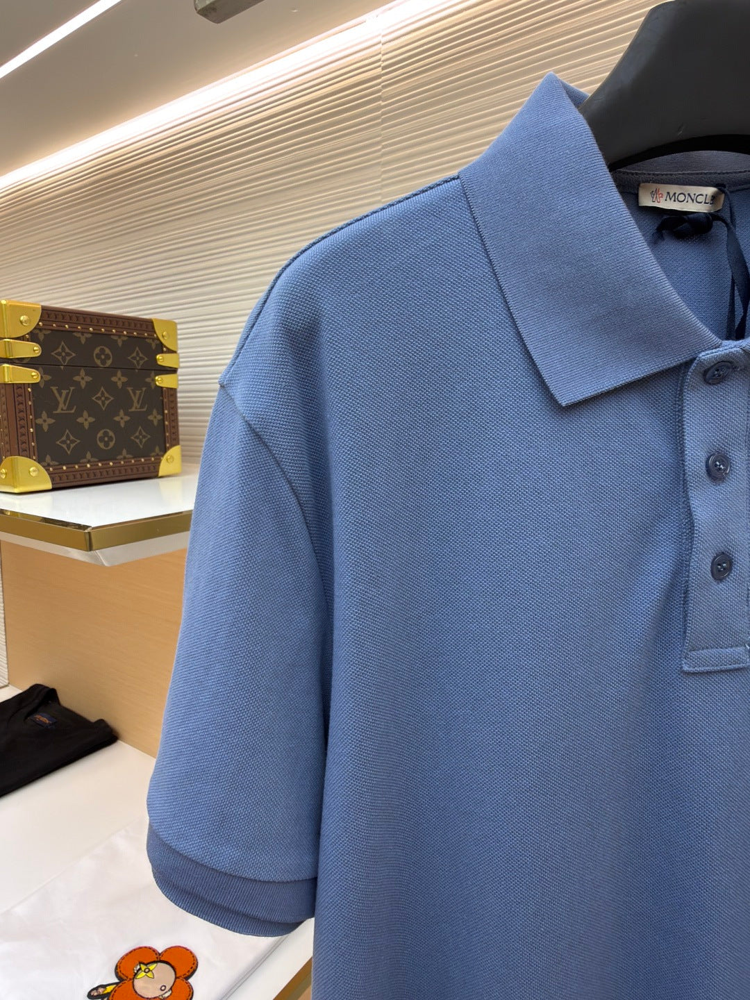 Logo Patch Polo Shirt