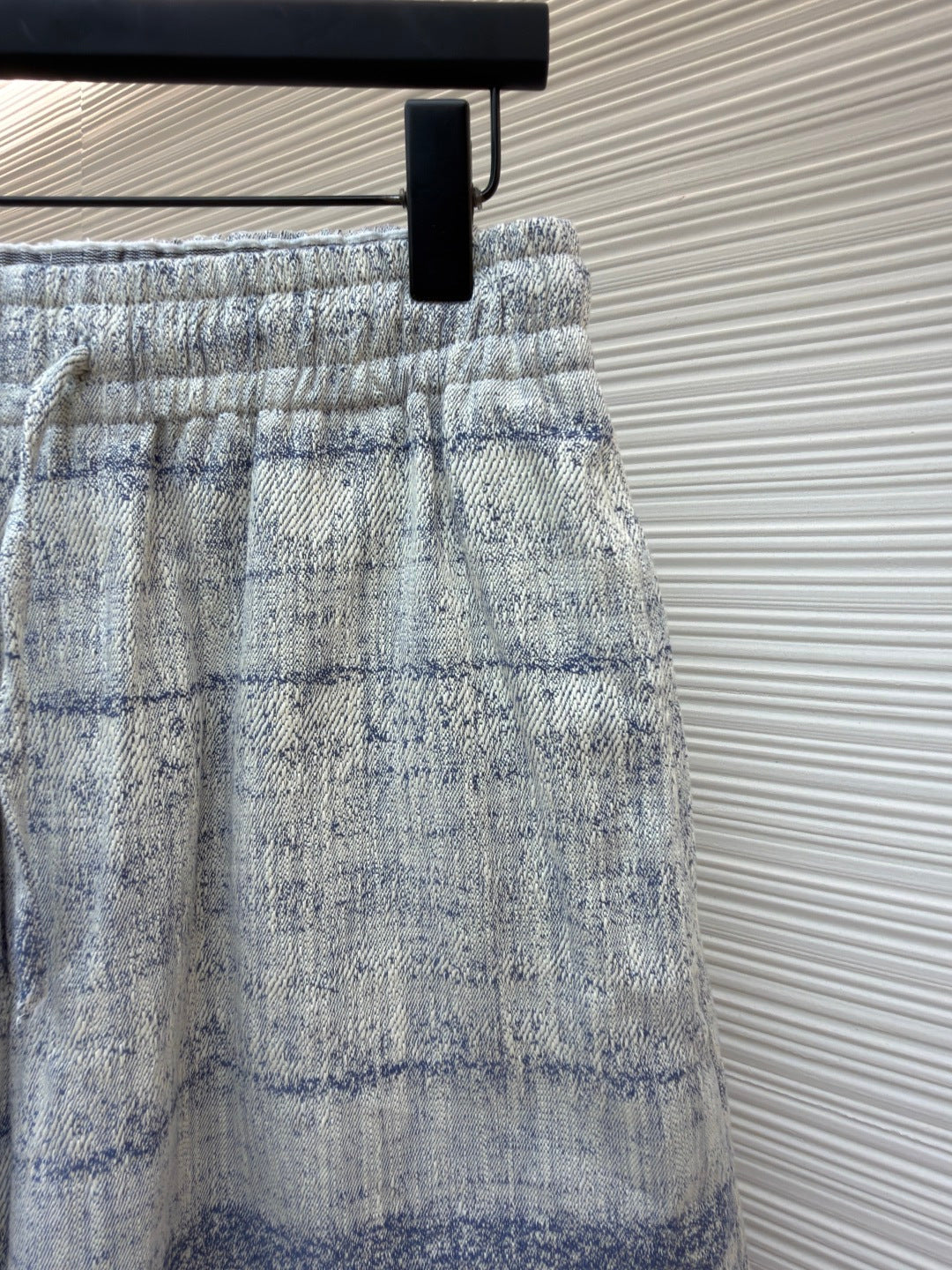 Embroidered Denim Shorts