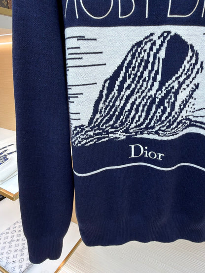 CD Logo Crewneck Sweater