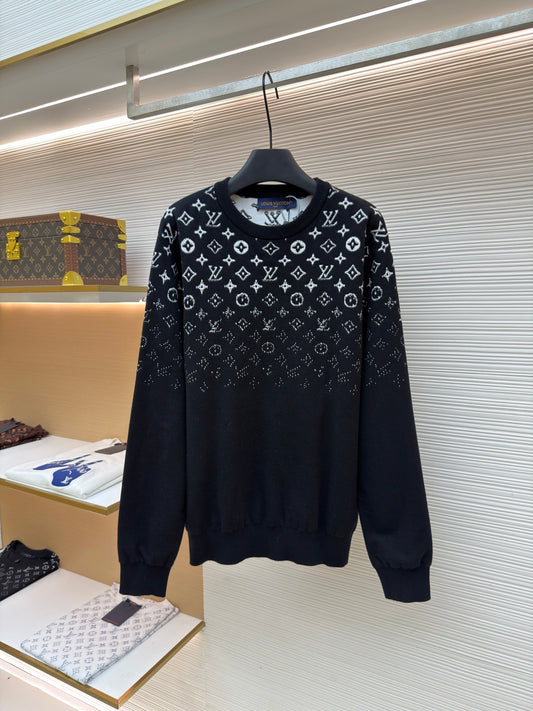 LV Logo Crewneck Sweater