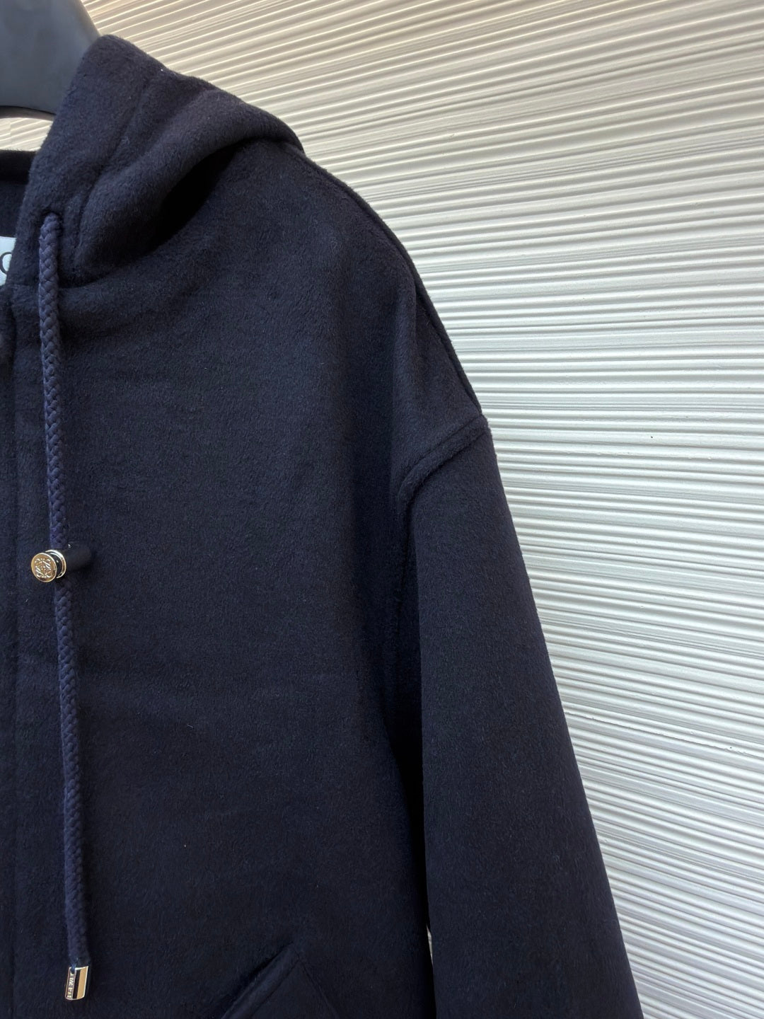 Logo Hooded Coat