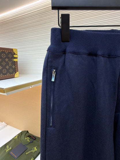 Oblique Cashmere Trousers