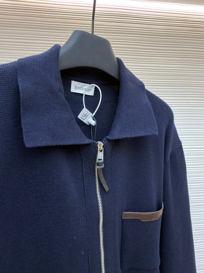 Logo Patch Zip Jacket