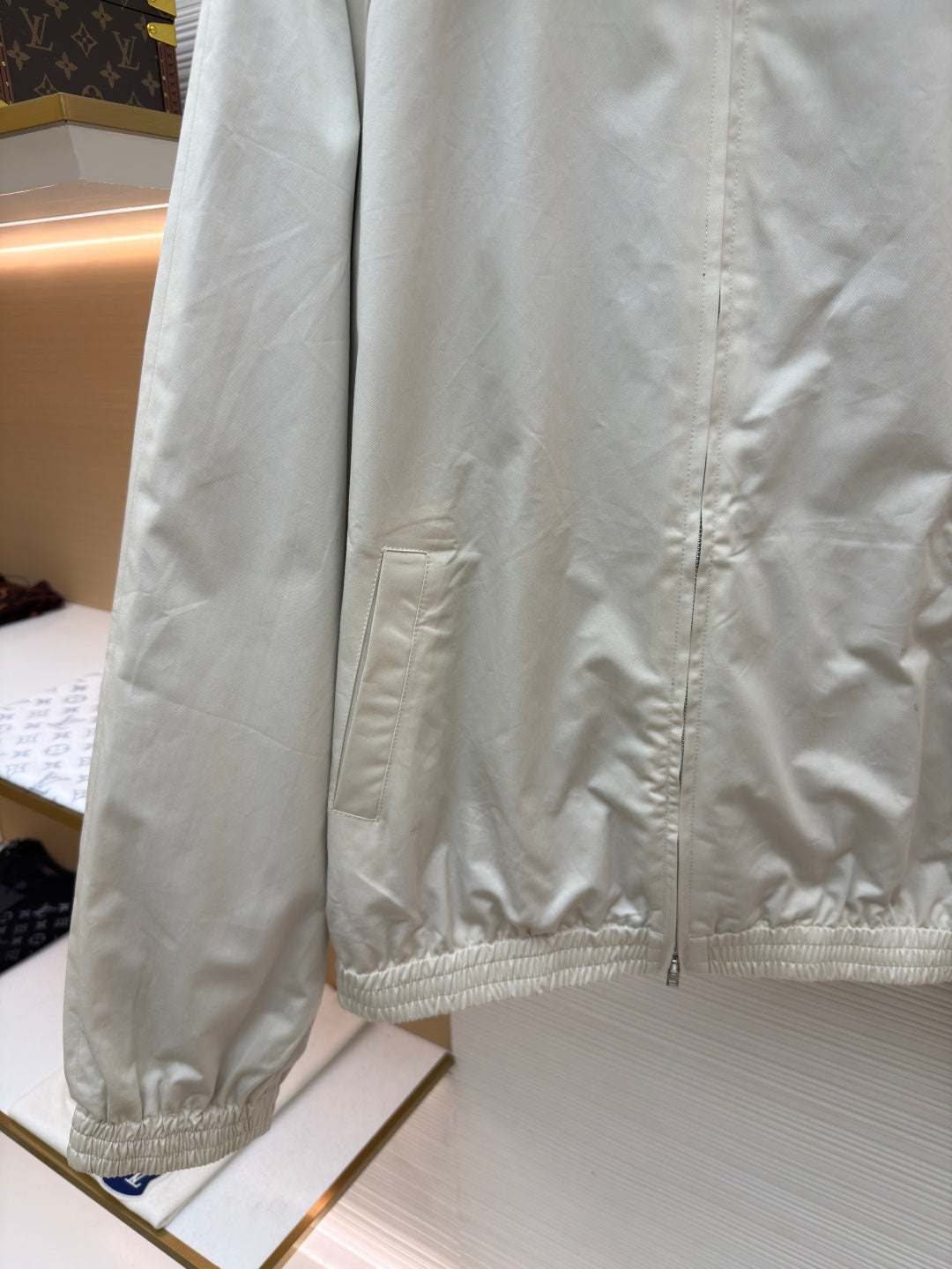 Embroidered Zip Jacket