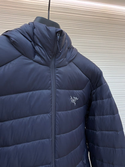 Embroidered Down Jacket