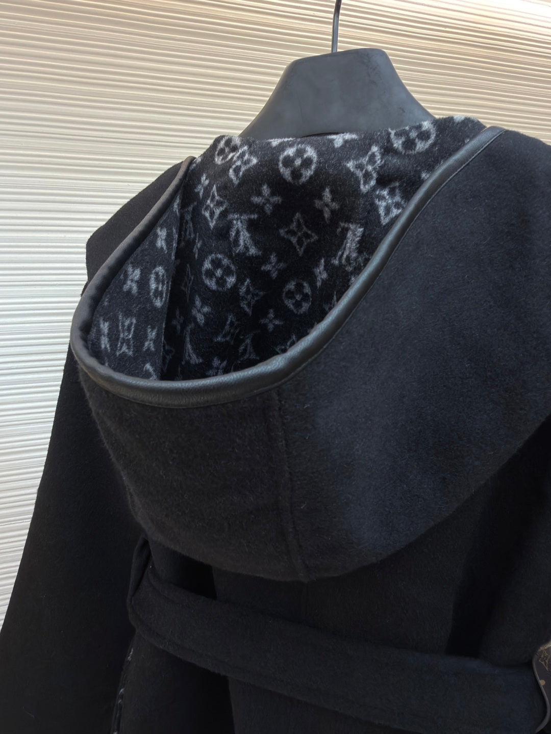 Wool Hooded Coat