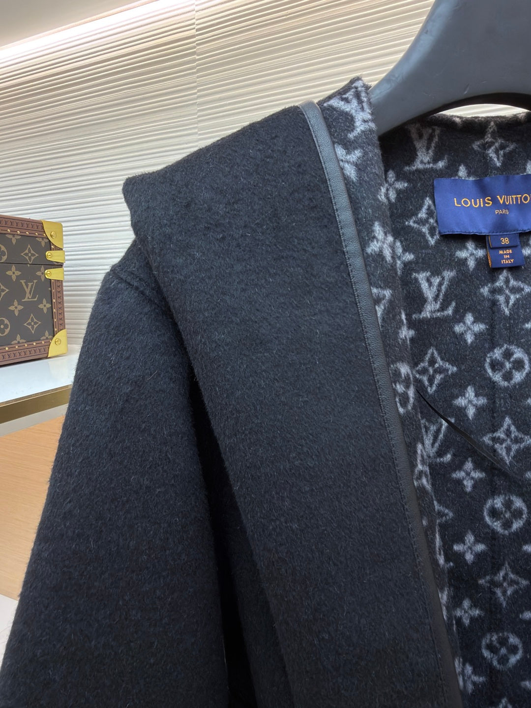 Wool Hooded Coat