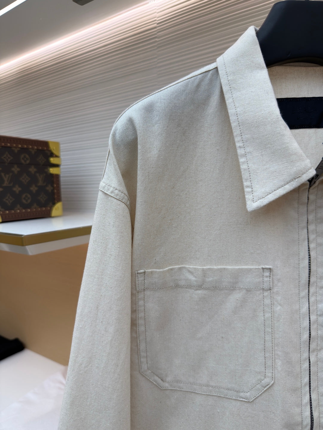 Triangle Logo Zip Jacket