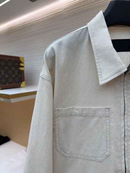 Triangle Logo Zip Jacket