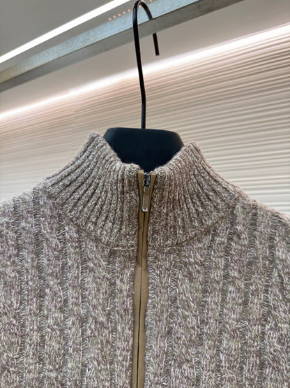 Wool Half-Zip Sweater