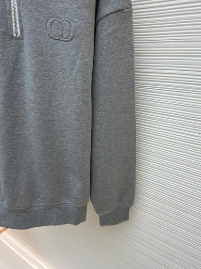 Embroidered Crewneck Sweatshirt