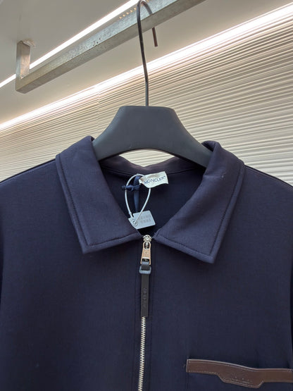 Logo Patch Zip-Up Hoodie