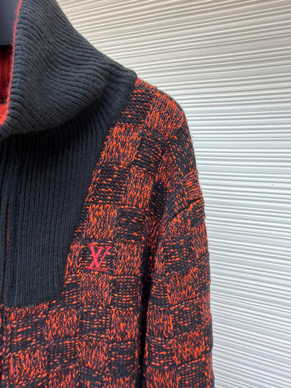 Damier Crewneck Sweater