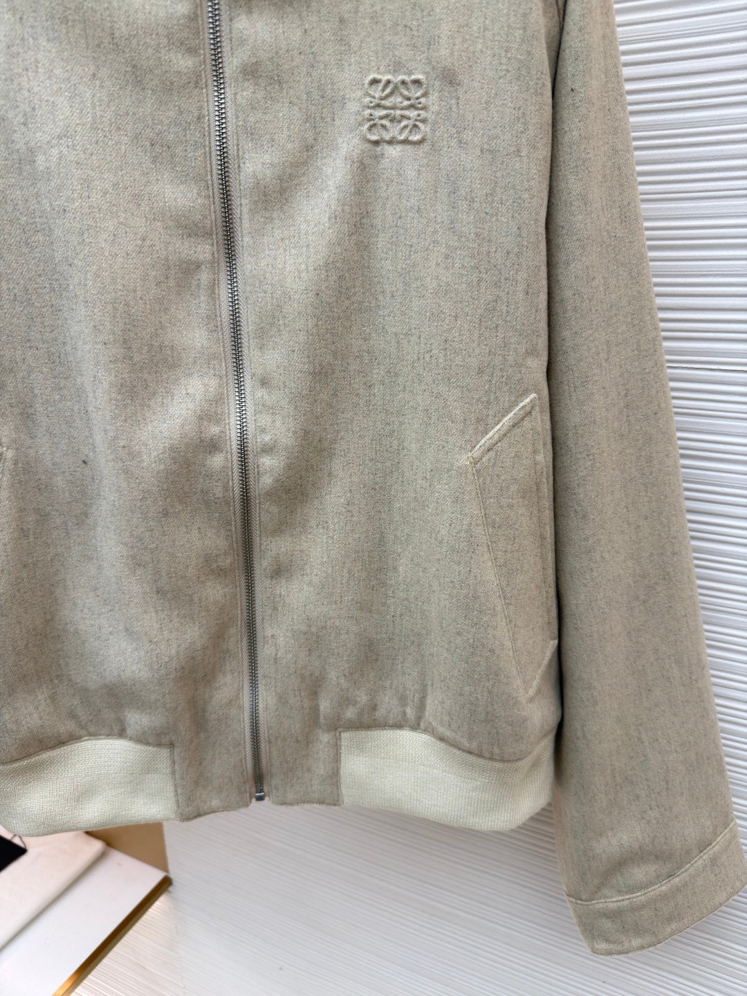Anagram Wool Zip Jacket