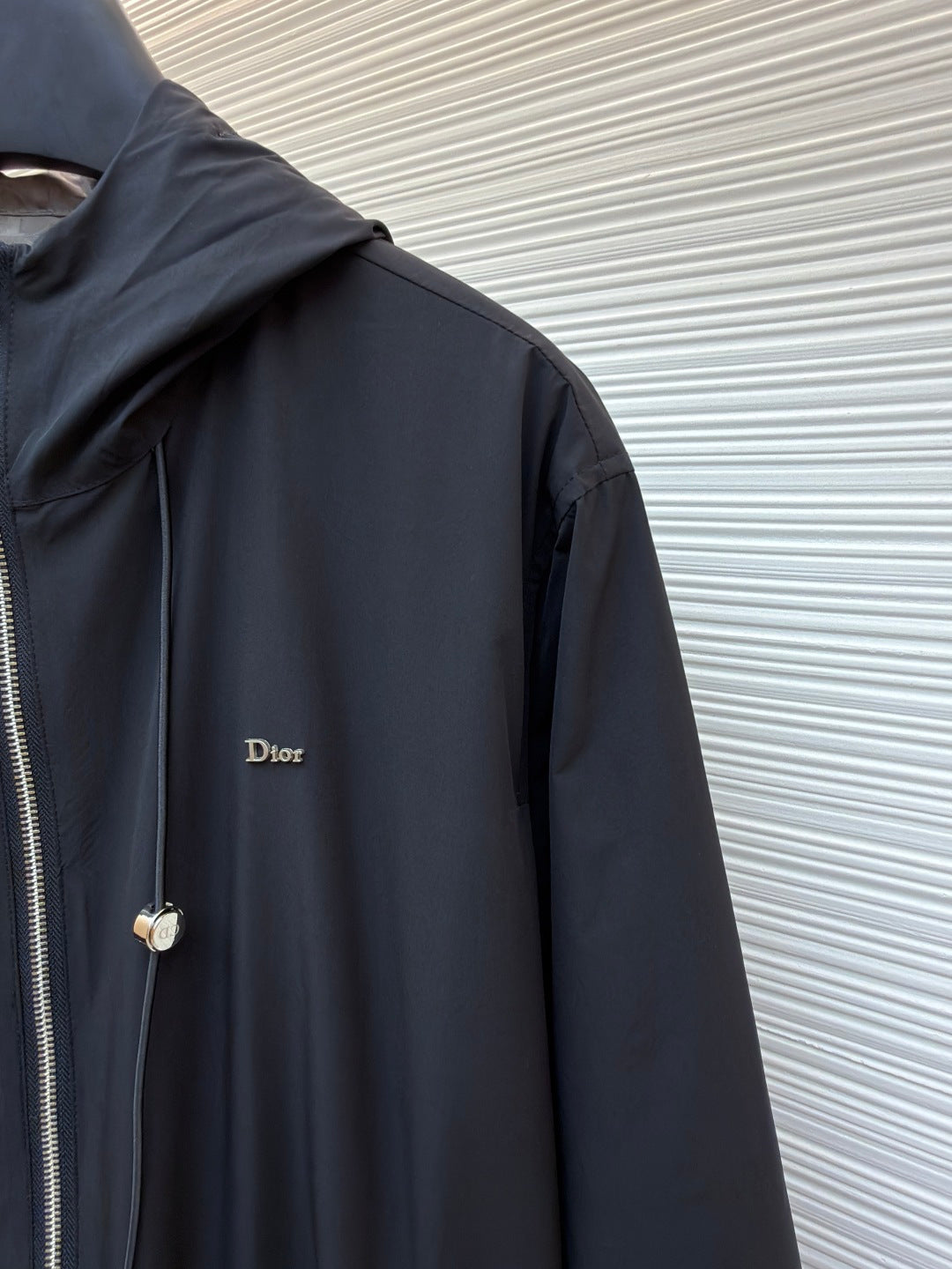 Oblique Hooded Jacket