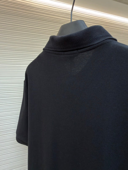 Logo Patch Polo Shirt